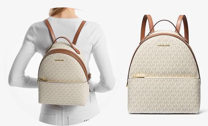 Mochila mediana Valerie con logo de Michael Kors
