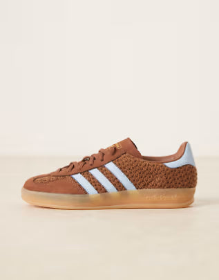 Adidas Originals Gazelle Indoor zapatillas en marrón y azul