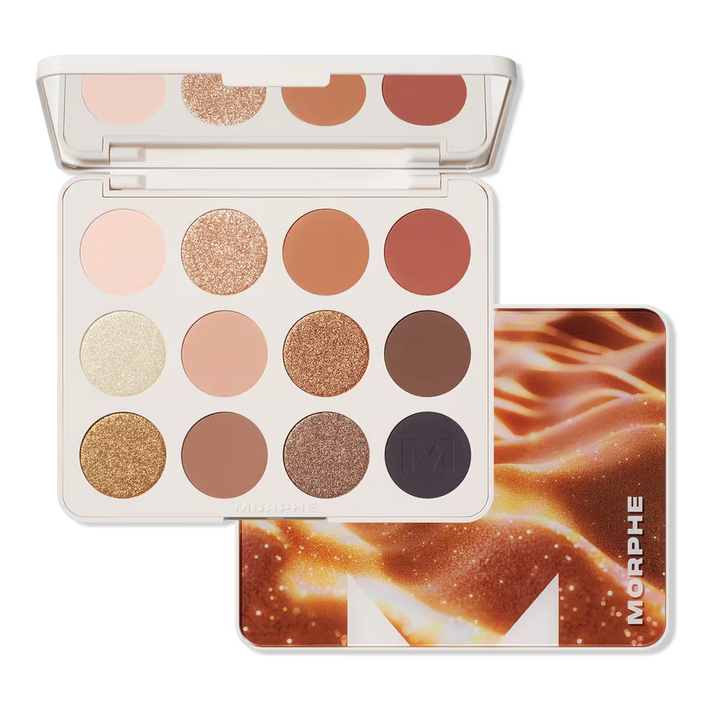 Morphe  Paleta de sombras de ojos ChromaPlus de 12 tonos
