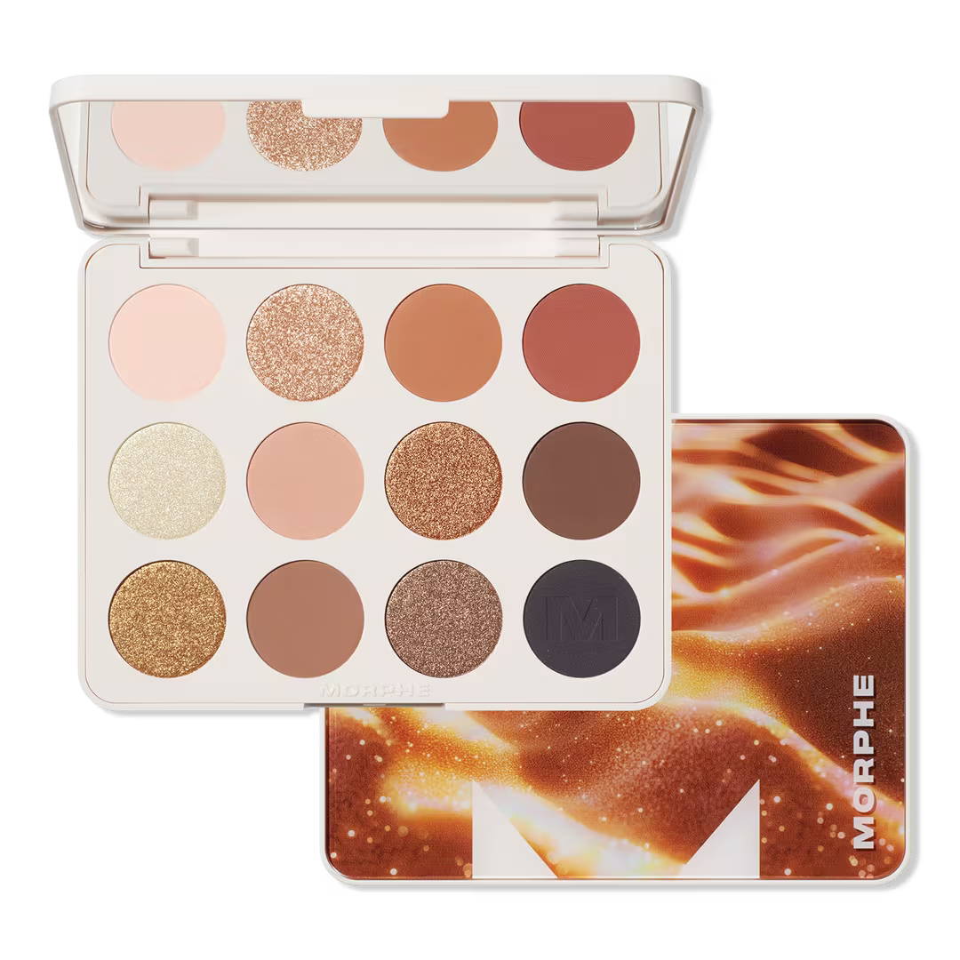 Morphe  Paleta de sombras de ojos ChromaPlus de 12 tonos