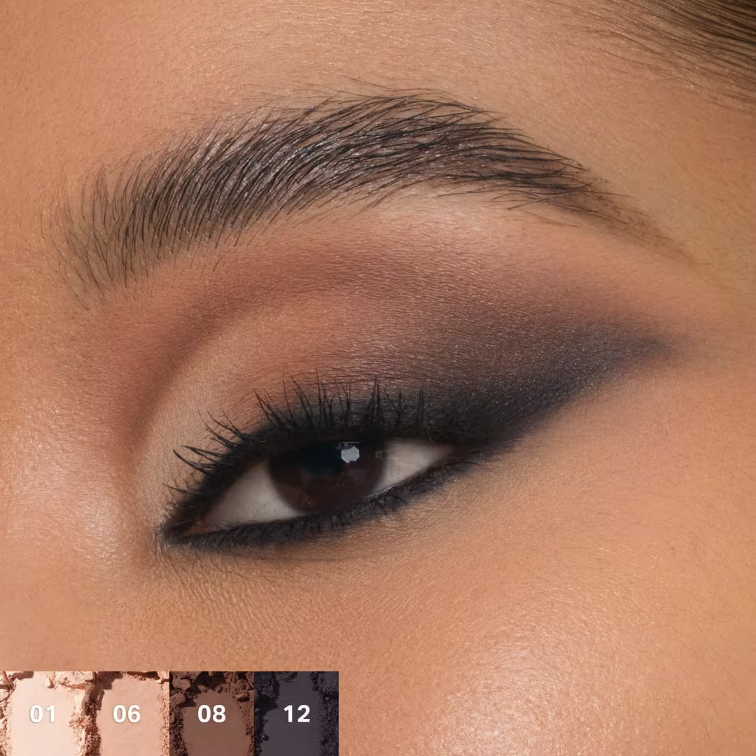 Morphe  Paleta de sombras de ojos ChromaPlus de 12 tonos