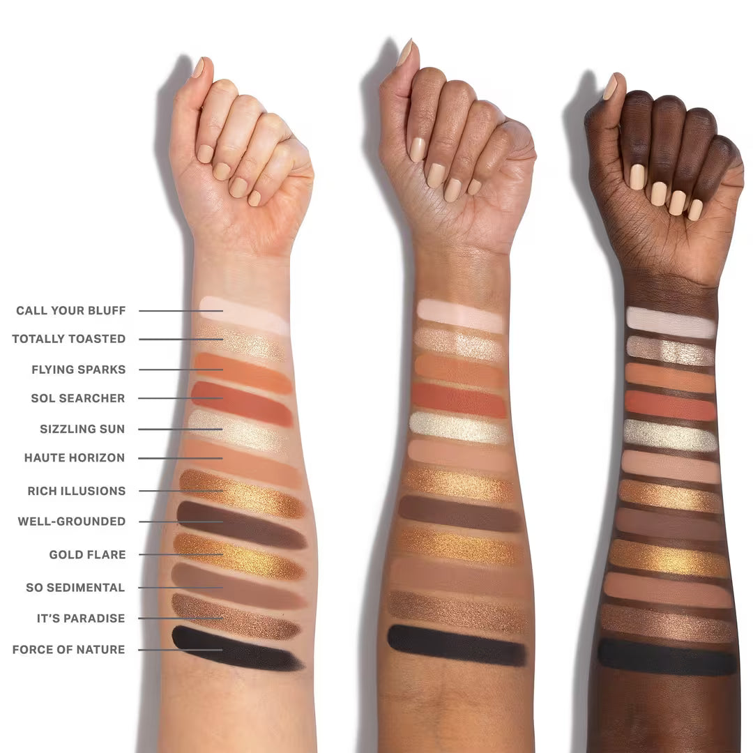Morphe  Paleta de sombras de ojos ChromaPlus de 12 tonos