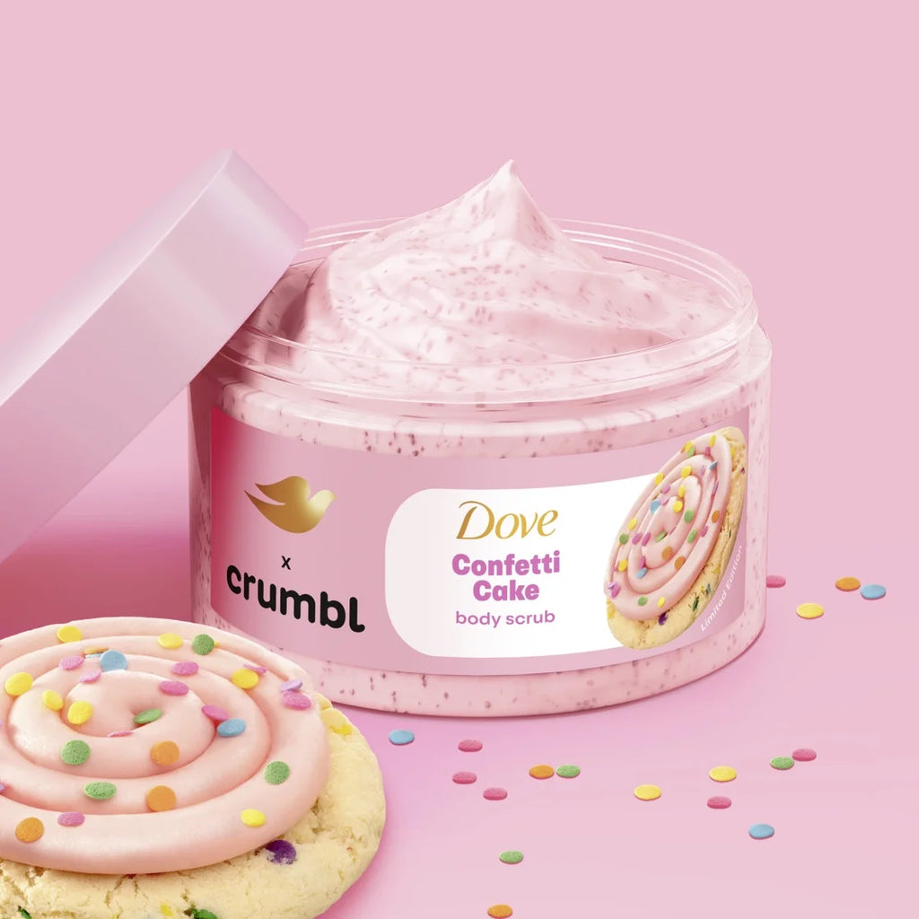 Dove Set para el Cuidado Del Cuerpo con Pastel de Confeti Edición Limitada