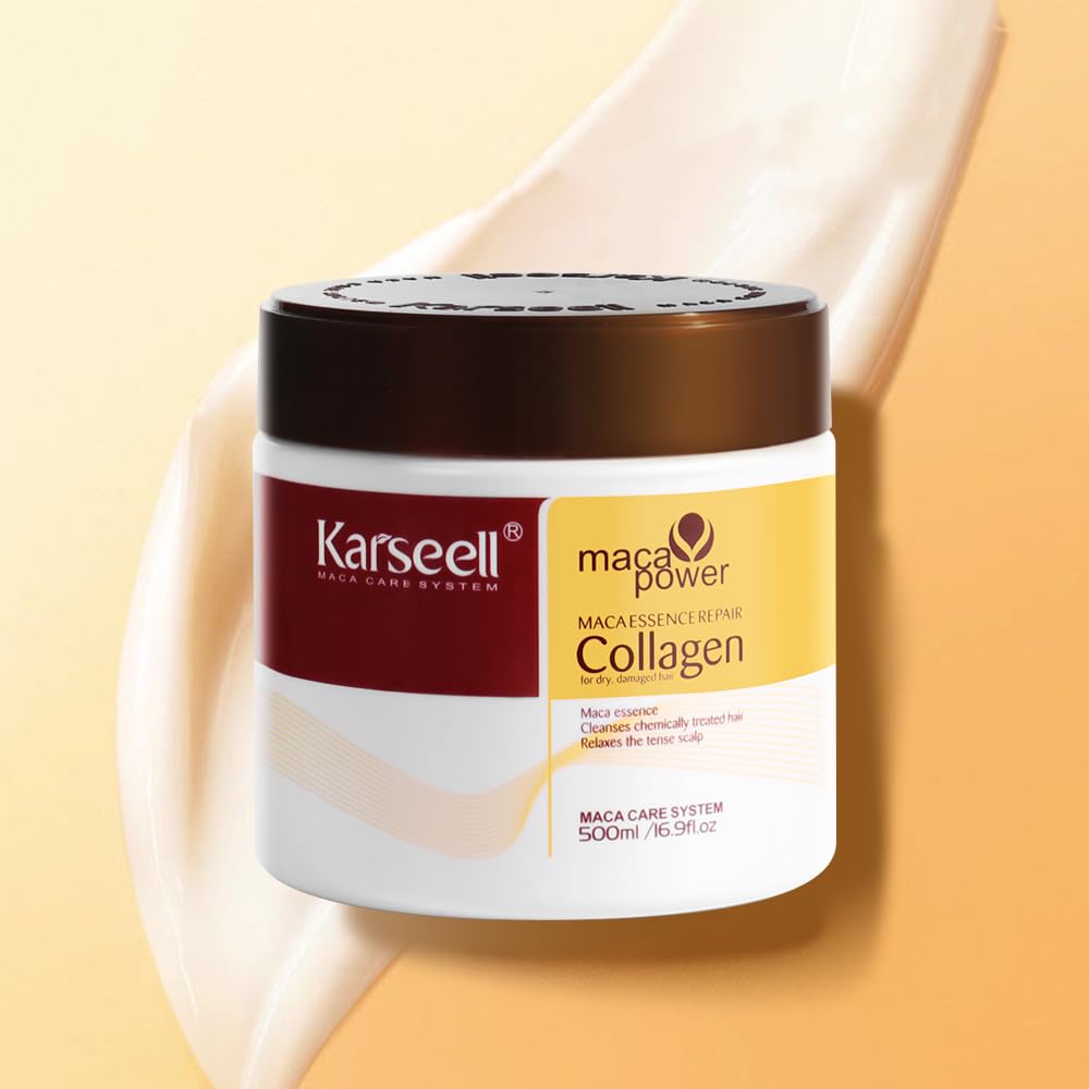 Karseell Tratamiento capilar con colágeno 16.9 fl oz