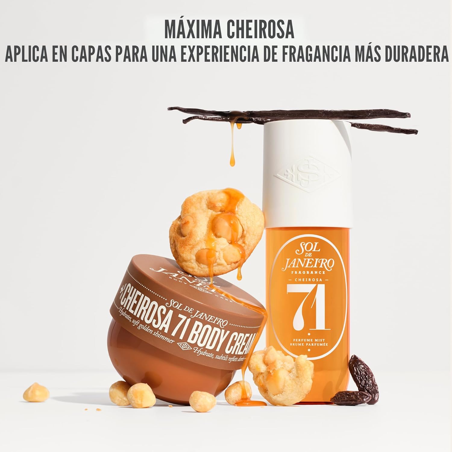 Sol de Janeiro Edición Limitada Cheirosa 71 Crema Corporal Brillante | 8.1 fl oz/ 240 ml