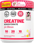 Old School Labs Polvo de monohidrato de creatina de 5g con colágeno y BCAA