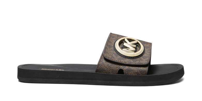 Sandalias deportivas Michael Kors Mk Charm Slide para mujer