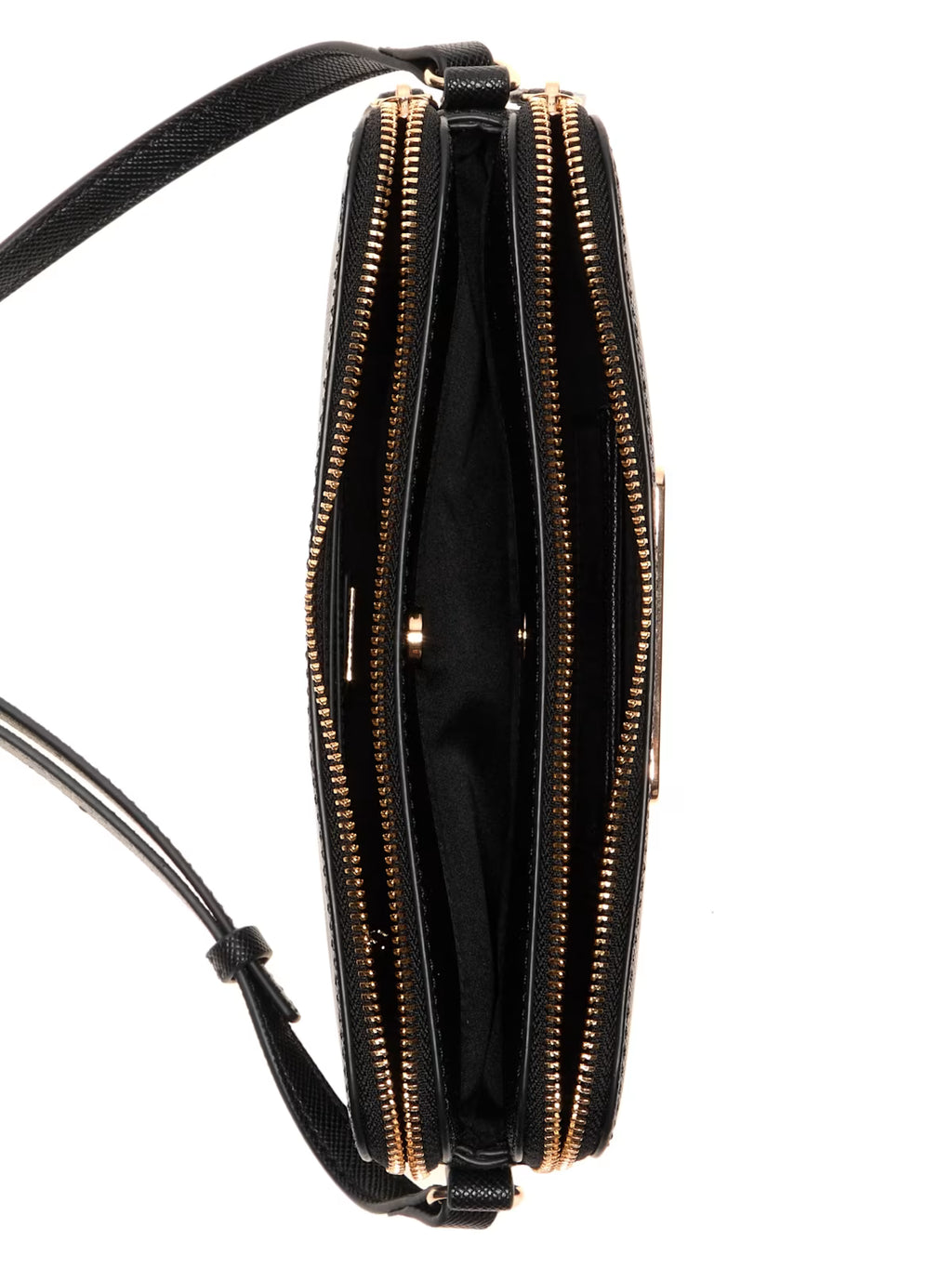 Guess Bolso bandolera Kyrie Saffiano con cremallera superior