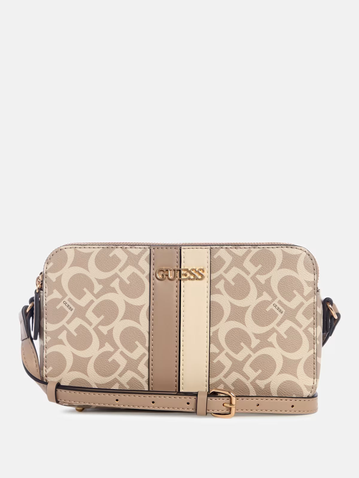 Guess Bolso cruzado con cremallera superior y logotipo de Kyrie
