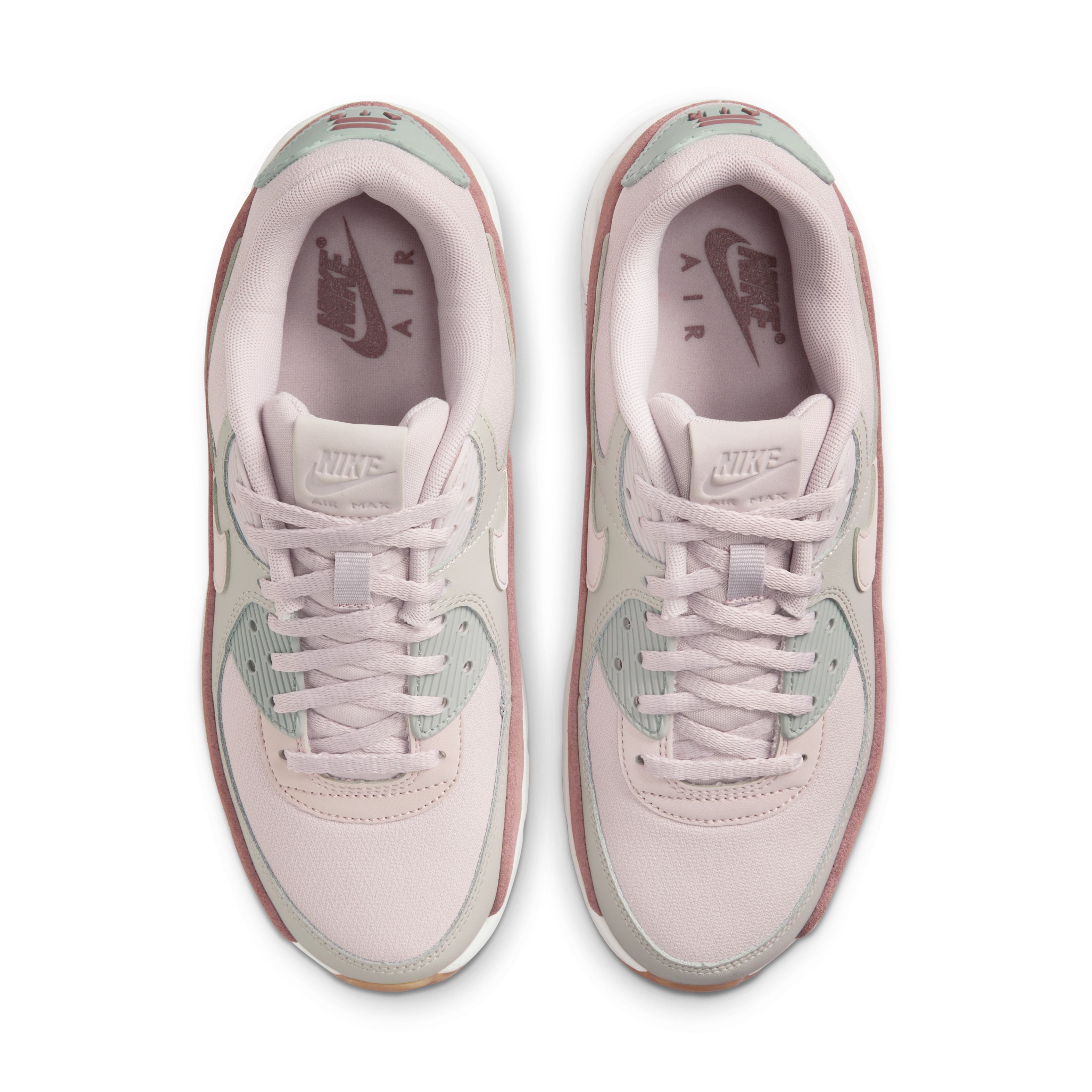 Nike Air Max 90 Lv8 Tenis gris de mujer lifestyle