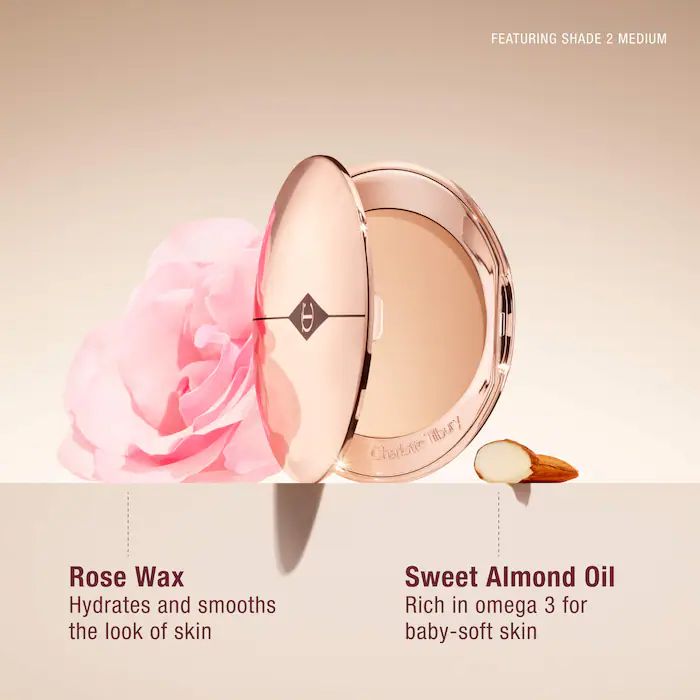 Charlotte Tilbury  Mini Airbrush Flawless Finish Refillable Blurring & Setting Powder