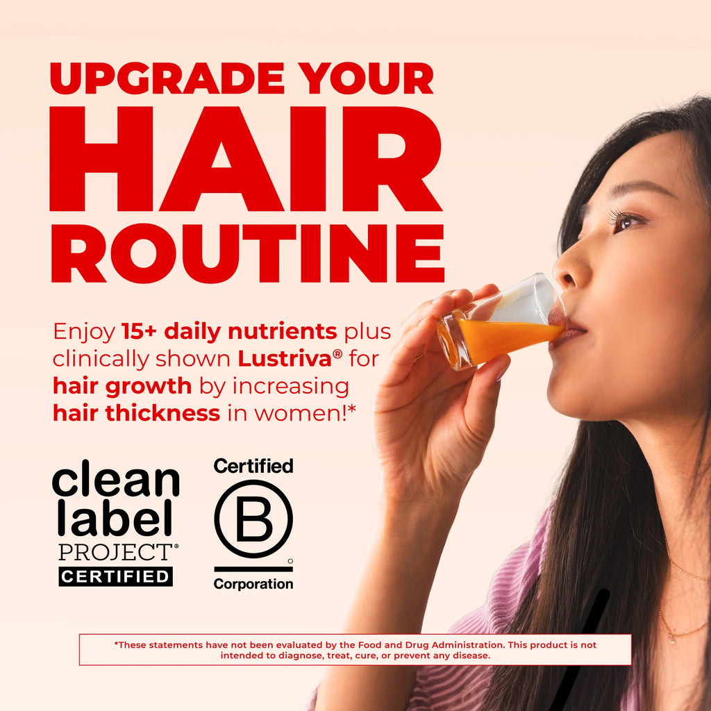 Liquid Morning Multivitamin + Hair Growth MARY RUTH`S