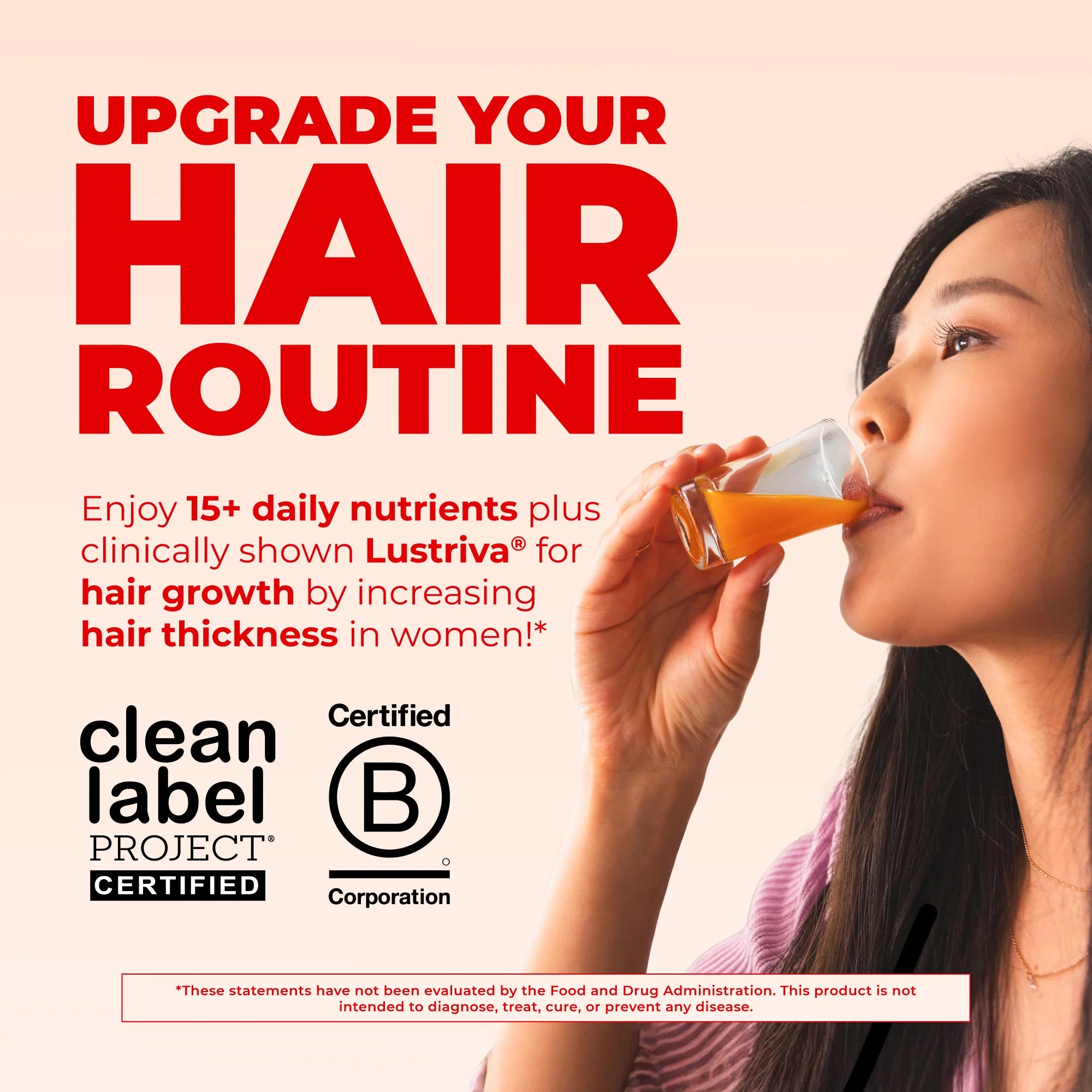 Liquid Morning Multivitamin + Hair Growth MARY RUTH`S
