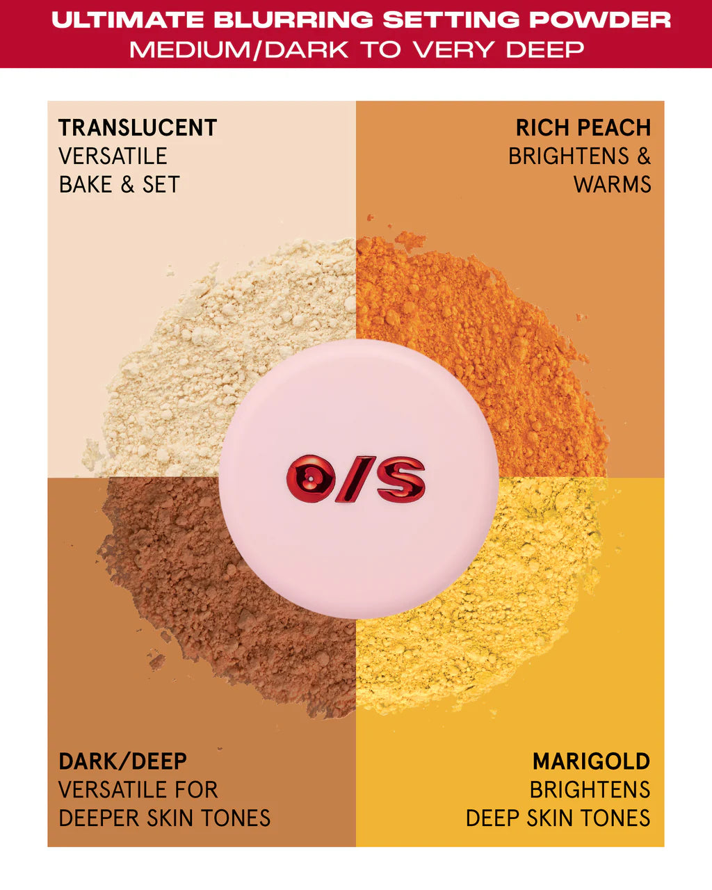 One Size Blurred & Bright Ultimate Setting Powder Duos