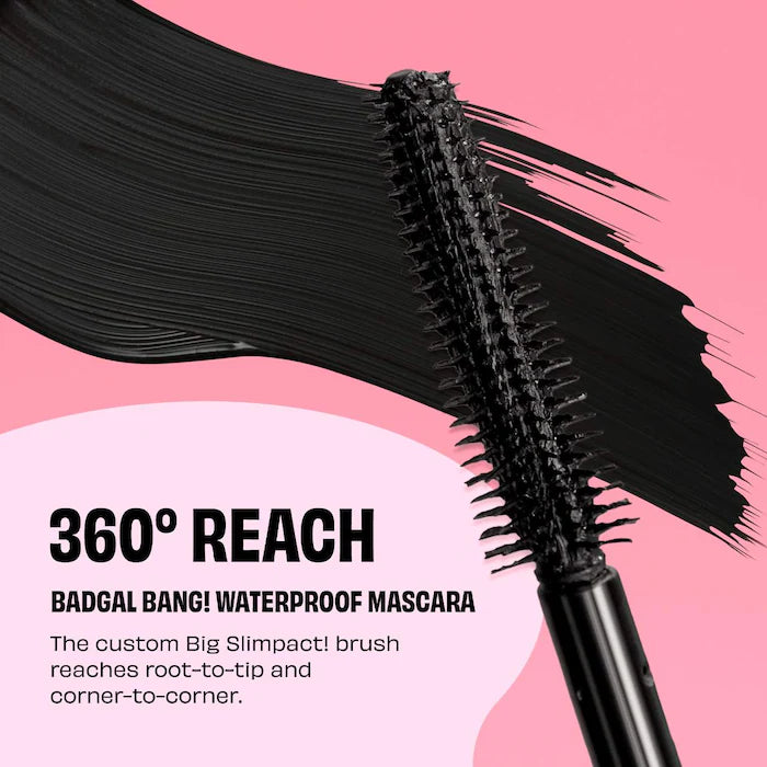Benefit Cosmetics  Máscara de pestañas voluminizadora resistente al agua BADgal BANG!