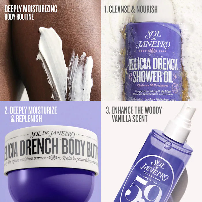 Sol de Janeiro  Mini Cheirosa 59 Delicia Hair & Body Perfume Mist