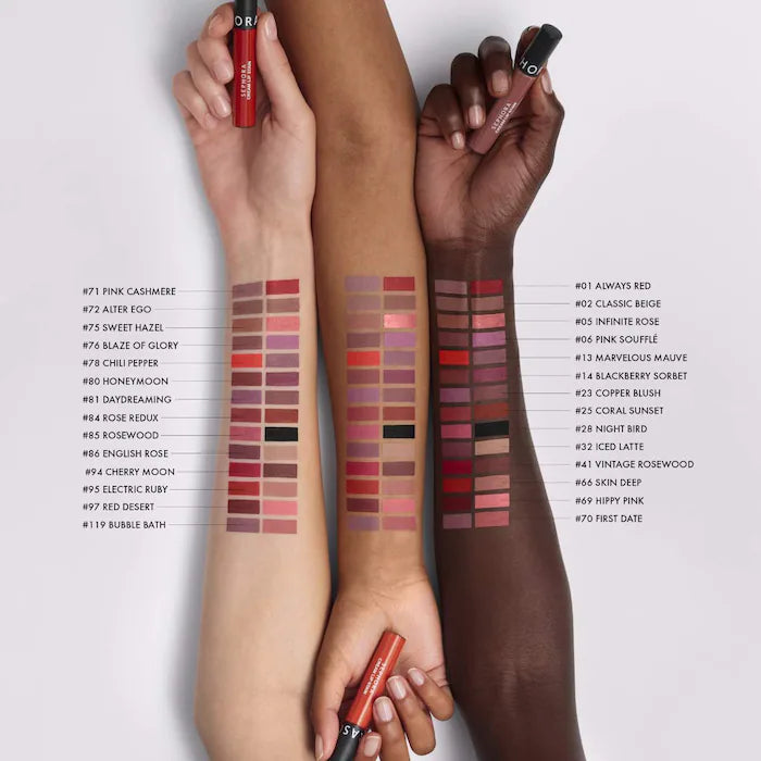 SEPHORA COLLECTION  Lápiz labial líquido Cream Lip Stain de 10 horas