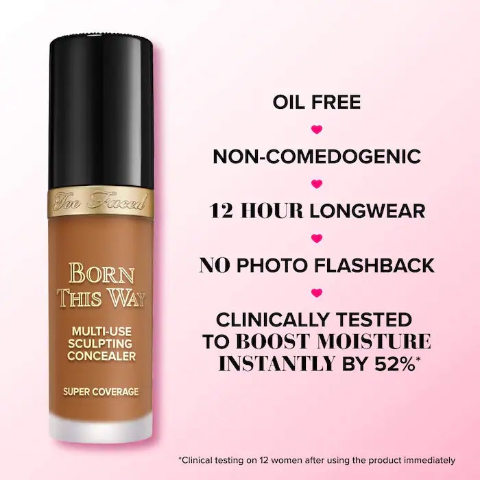 Too Faced Corrector multiusos Super Coverage Mini Born This Way