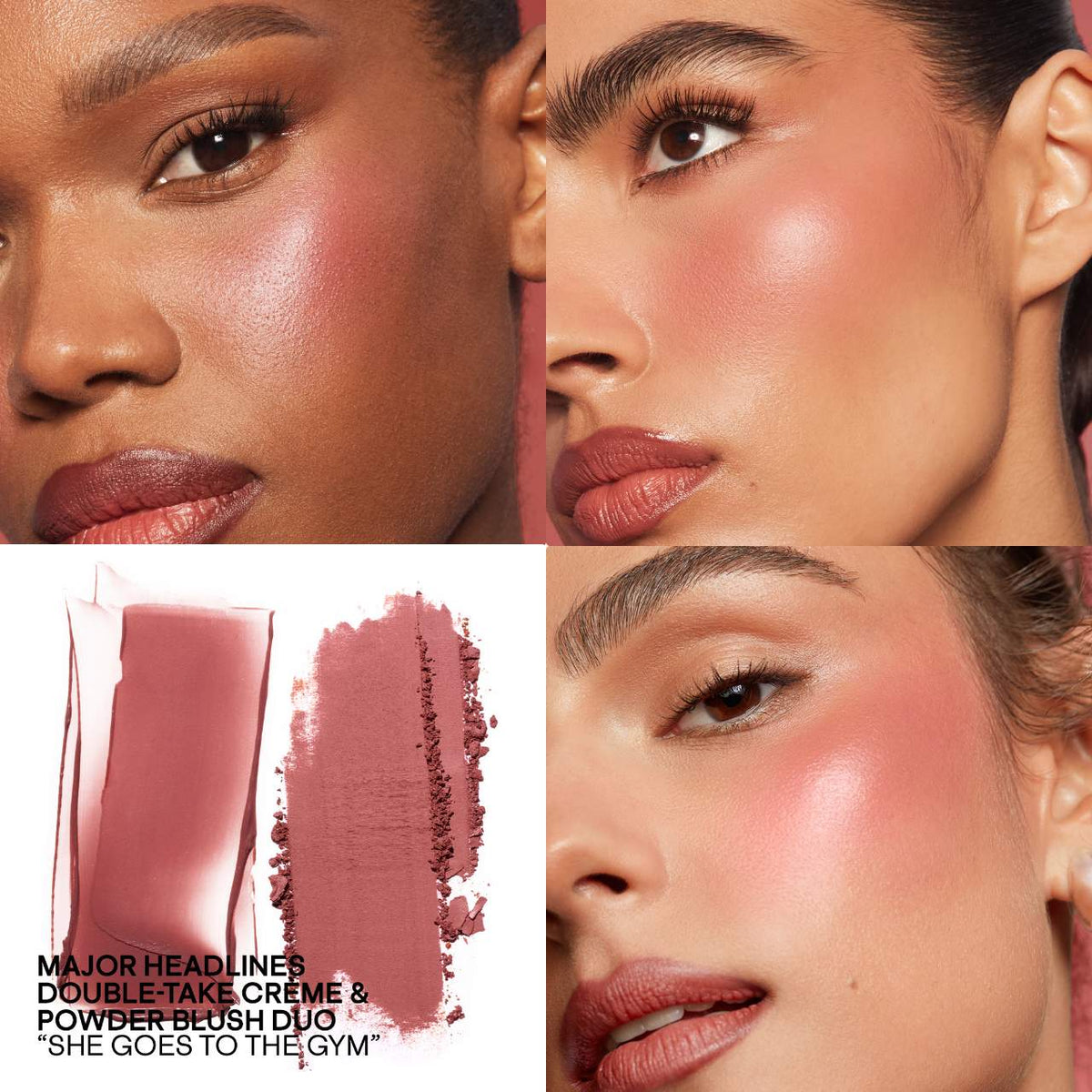 PATRICK TA Major Headlines: Dúo de colorete en crema y en polvo Double-Take