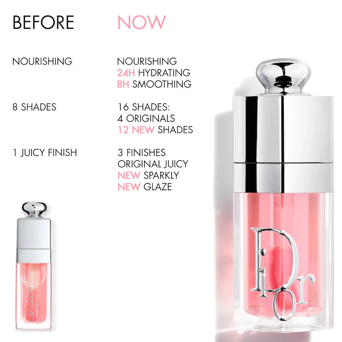 DIOR Aceite iluminador de labios hidratante de alto brillo Size 0.2 oz/6 mL