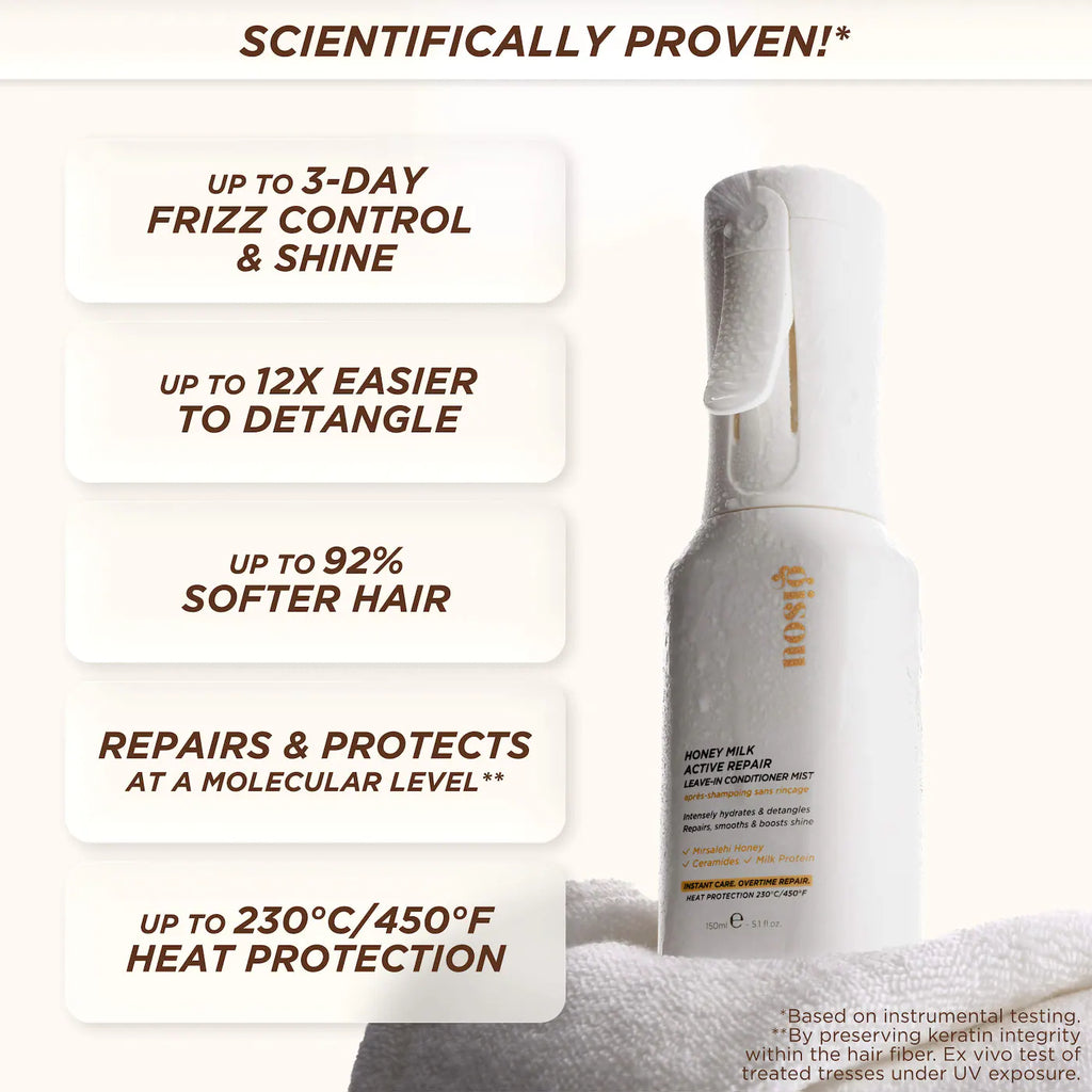 Gisou  Honey Milk Active Repair Leave In Conditioner Mist